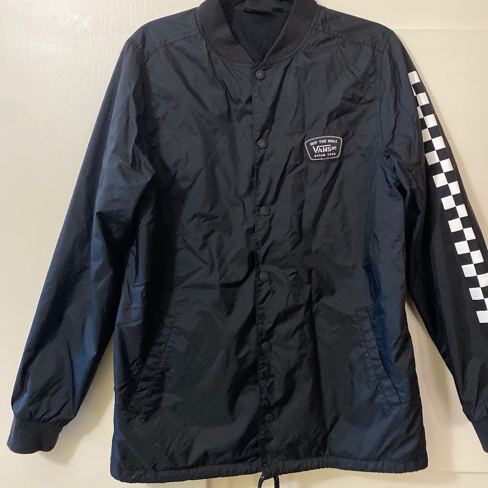 Vans Black lightweight jacket